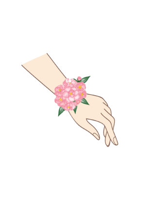 Korsarz ślubny z grawerem